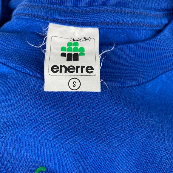 Vtg Souvenir Blue T-Shirt "Celebrations Portuguese Discoveries" Text Compass SM - Picture 9 of 9